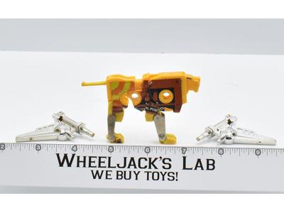 Steeljaw SILVER * 100% Complete 1986 Vintage G1 Transformers Lion Action Figure
