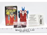 Electronic Voice Synthesizer BOX STYLE UNUSED Ultra Magnus G1 Transformers 1986