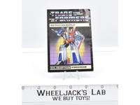 Starscream Action Figure Instruction Manual Booklet 1984 Hasbro G1 Transformers