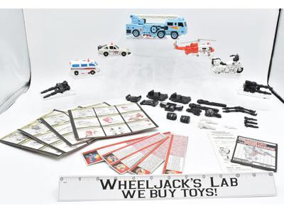 Defensor ~ 100% Complete 1986 Vintage Hasbro G1 Transformers w CARDBACKS