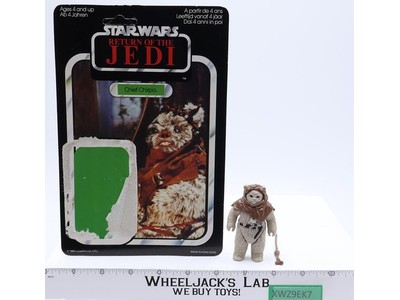 Chief Chirpa 100% Complete 65 Back UK Star Wars ROTJ 1983 PALITOY Action Figure