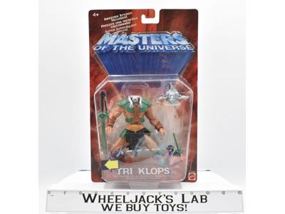 Tri Klops 200x 2002 NEW MOSC He-Man MOTU Masters of the Universe Mattel