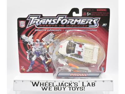 Prowl RID NEW MOSC Robots in Disguise 2001 Hasbro Transformers Action Figure