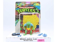 Genghis Frog w/ Cardback 100% Complete TMNT 1989 Playmates Vintage Action Figure