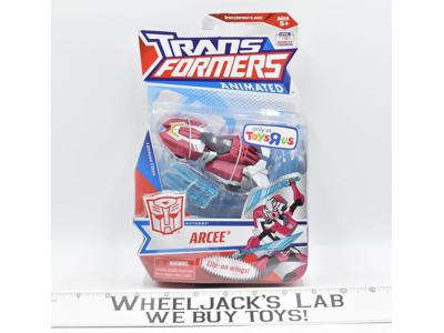 Arcee TRU Deluxe Animated NEW MOSC Hasbro Transformers 2008 Action Figure