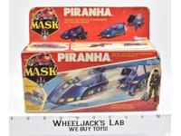 Piranha Sly Rax 100% Complete 1986 MASK Vehicle Kenner Vintage Action Figure