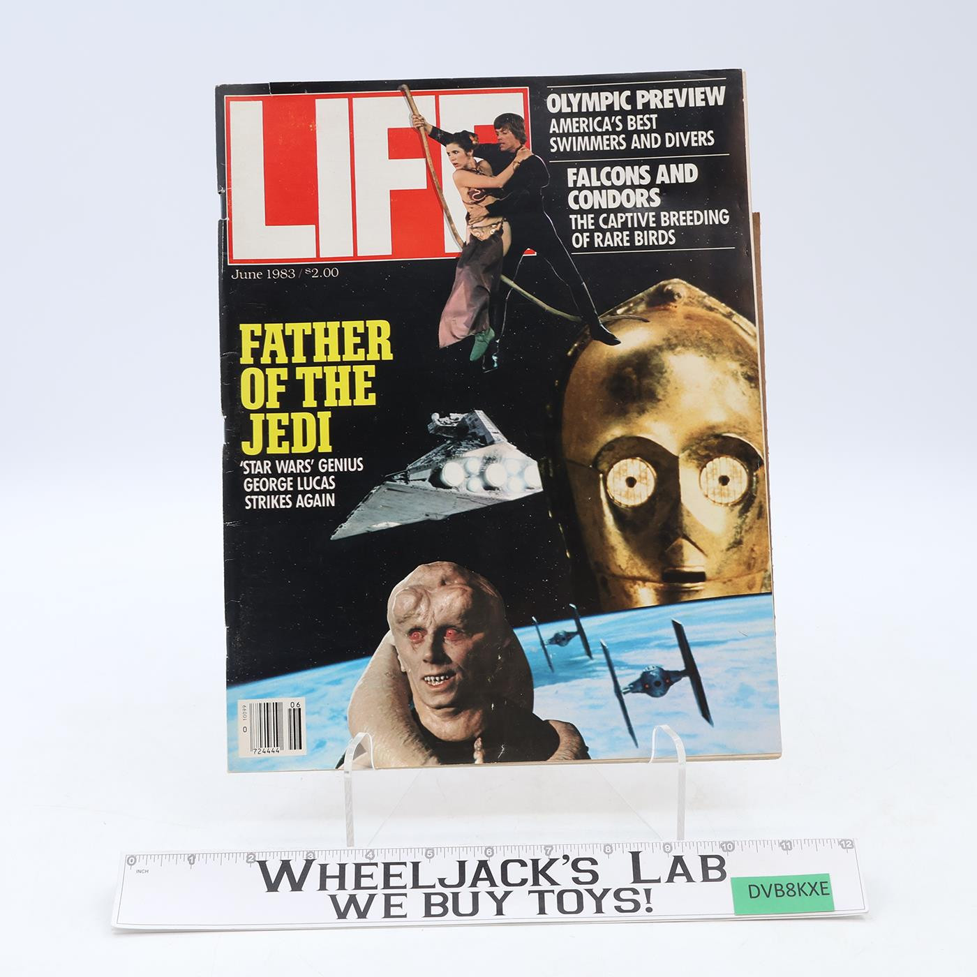 Father of the Jedi George Lucas LIFE Magazine June 1983 Vintage