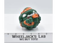 Michaelangelo Sewer Sports Ball 1991 Teenage Mutant Ninja Turtle Playmates TMNT