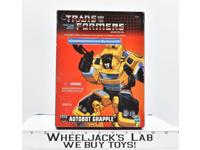 Autobot Grapple Commemorative Series VI NEW Reissue G1 Transformers Hasbro