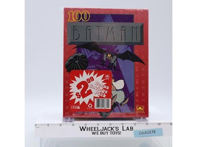 Batman The Animated Series 2 x 100 Piece Puzzle DC Comics 1993 Golden NEW MISB