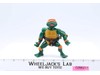 Rock 'n Roll Michaelangelo w/ Cardback 100% Complete TMNT 1989 Playmates Vintage