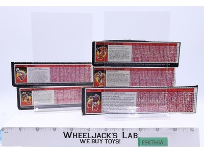 Computron GIFTSET Lot of 5 Tech Specs 1987 Vintage Hasbro G1 Transformers