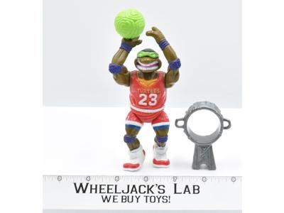 Slam Dunkin' Donatello Complete 1991 TMNT Teenage Mutant Ninja Turtle Playmates