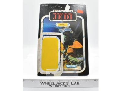 Klaatu ROTJ FULL CARDBACK 65 Back 1983 Star Wars Vintage Kenner