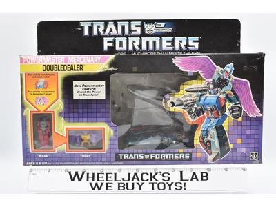 Doubledealer MIB 100% Complete 1988 Vintage Hasbro Action Figure G1 Transformers