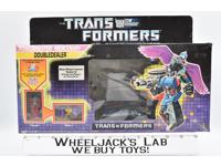 Doubledealer MIB 100% Complete 1988 Vintage Hasbro Action Figure G1 Transformers