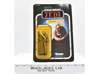 Bib Fortuna 65 Back MOSC Sealed Star Wars ROTJ 1983 Kenner Vintage Action Figure