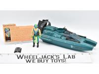 Water Moccasin 100% Complete 1984 GI Joe ARAH Cobra Vehicle Hasbro Vintage