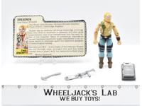 Buzzer Dreadnok v1 100% Complete 1985 GI Joe Vintage Hasbro Action Figure