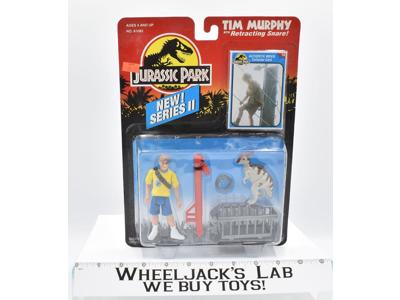 Tim Murphy W/Retracting Snare Series II NEW Jurassic Park Kenner 1993
