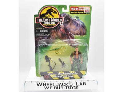 Dieter Stark Weapons Specialist NEW The Lost World Jurassic Park Kenner 1996
