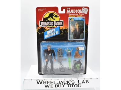 Ian Malcolm W/Launching Tranq Series II NEW Jurassic Park Kenner 1994