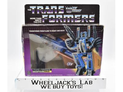 Dirge W Box 100% Complete NEAR MINT FIGURE 1985 Vintage Hasbro G1 Transformers