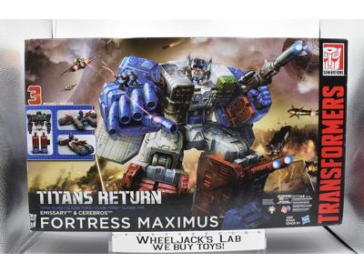 Fortress Maximus Titans Return Generations NEW Transformers Hasbro