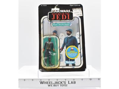 Bespin Security Guard Nien Nunb 65 Back MOSC Sealed Star Wars ROTJ 1983 Kenner