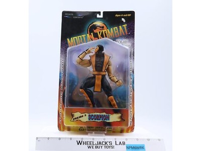 Scorpion Mortal Kombat 2000 Infinite Concepts Action Figure NEW SEALED