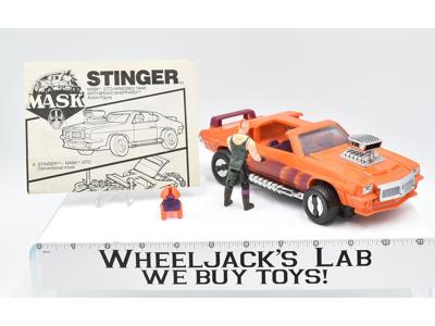 Stinger Bruno Sheppard 100% Complete MASK M.A.S.K. Kenner Action Figure Vehicle
