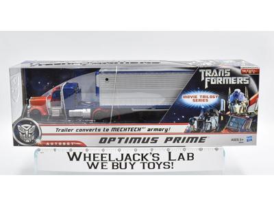 Optimus Prime Mechtech Armory Movie Trilogy Series NEW Transformers Hasbro 2011