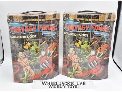 2x Action Figure Display Storage Case He-man TMNT Teenage Mutant Ninja Turtles