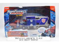Optimus Prime W/Sparkplug Leader Class NEW MISB 2002 Armada Transformers Hasbro