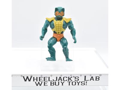 Mer-Man Soft Head 1981 He-Man MOTU Mattel Masters of the Universe Action Figure