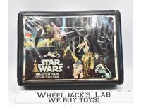 Vinyl Action Figure Carry Case Star Wars W Stickers ESB 1982 Vintage Kenner