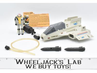 Sharc Flying Submarine #2 100% Complete GI Joe ARAH Cobra 1984 Vintage