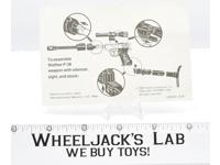 Megatron Action Figure Instruction Assembly Sheet 1984 G1 Vintage Transformers