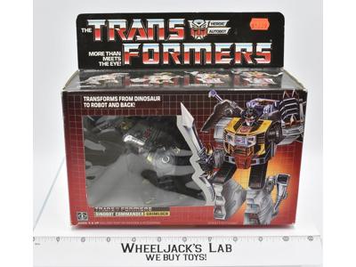 Grimlock MIB NR MINT FIGURE 100% Complete 1985 Vintage Hasbro G1 Transformers