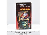 The Return of Optimus Prime VHS G1 Transformers f.h.e. Rhino 1987