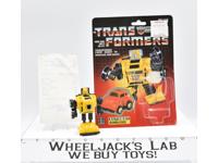 Bumblebee W/ BUBBLE NR MINT FIGURE Complete Vintage Hasbro 1985 G1 Transformers