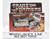 Ratchet MIB NICE FIG CIRCLE STAMP Complete 1984 Vintage Hasbro G1 Transformers