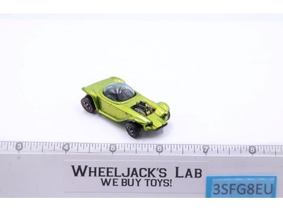Beatnik Bandit Antifreeze Lime 1968 Hot Wheels Mattel Vintage Redline RL Button