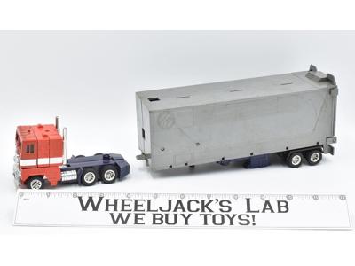 Optimus Prime Cab + Trailer - 1985 Vintage G1 Transformers Hasbro Action Figure