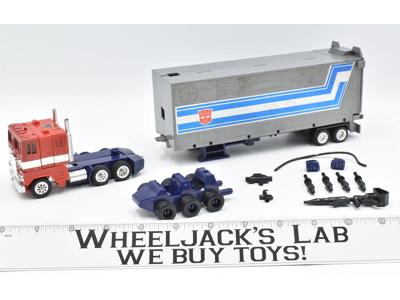 Optimus Prime * 100% Complete 1985 G1 Transformers Freightliner Action Figure