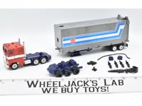 Optimus Prime * 100% Complete 1985 G1 Transformers Freightliner Action Figure