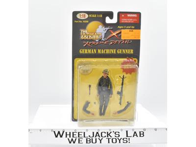 WWII German Machine Gunner The Ultimate Soldier 1:18 2000 MOSC 21st Century Toys