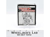 Metroplex Action Figure Instruction Manual 1985 Vintage Hasbro G1 Transformers
