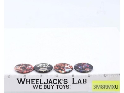 Lot of 4 Night Ranger Pins Pinbacks Badges 1980s Vintage