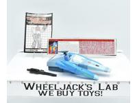 Blurr ~ 100% Complete 1986 Vintage Hasbro G1 Transformers Action Figure W PAPERS